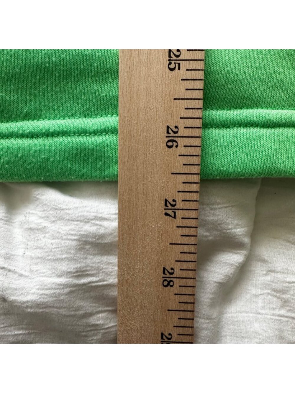 We11done Graphic Oversized Small Ex-Boyfriend Green Hooded T-Shirt/Sweatshirt - Picture 7 of 10